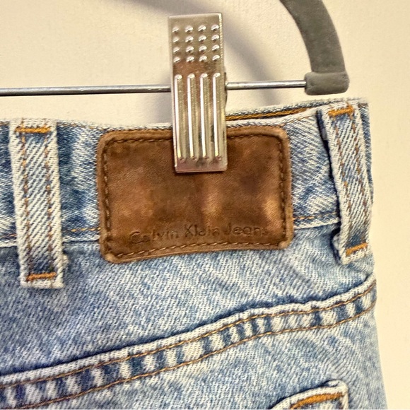 Calvin Klein Vintage Easy Fit Jeans Men’s 38x34 Light Wash Classic Denim - Picture 3 of 6